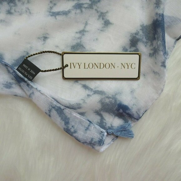 NWT Ivy London NYC Tie-Dye Cover-Up Kimono Caftan Beach Swim OS - Picture 8 of 11